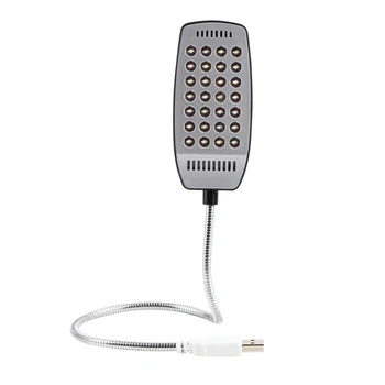 

1pc Bright 28 LED USB Mini Light Flexible Computer Lamp Laptop PC Desk Reading USB LED Lamp