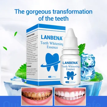 

Mint Teeth Whitening Essence Remove Coffee Wine Tobacco Stains and Freshen Breath No Damage to Enamel LDO99