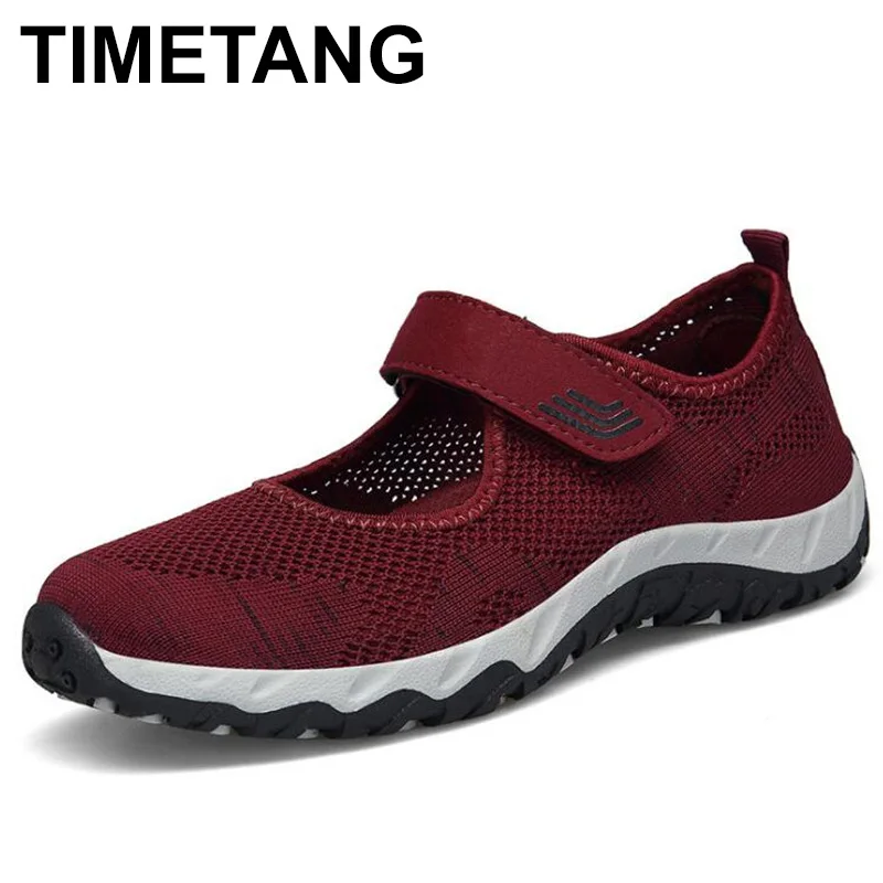 TIMETANGBreathable Для женщин кроссовки здоровой обувь для прогулок на открытом воздухе