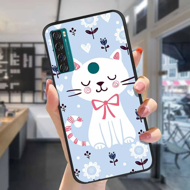 3D Relief Silicone Cartoon Embossed Covers - Durable Back Case Bumper Coque