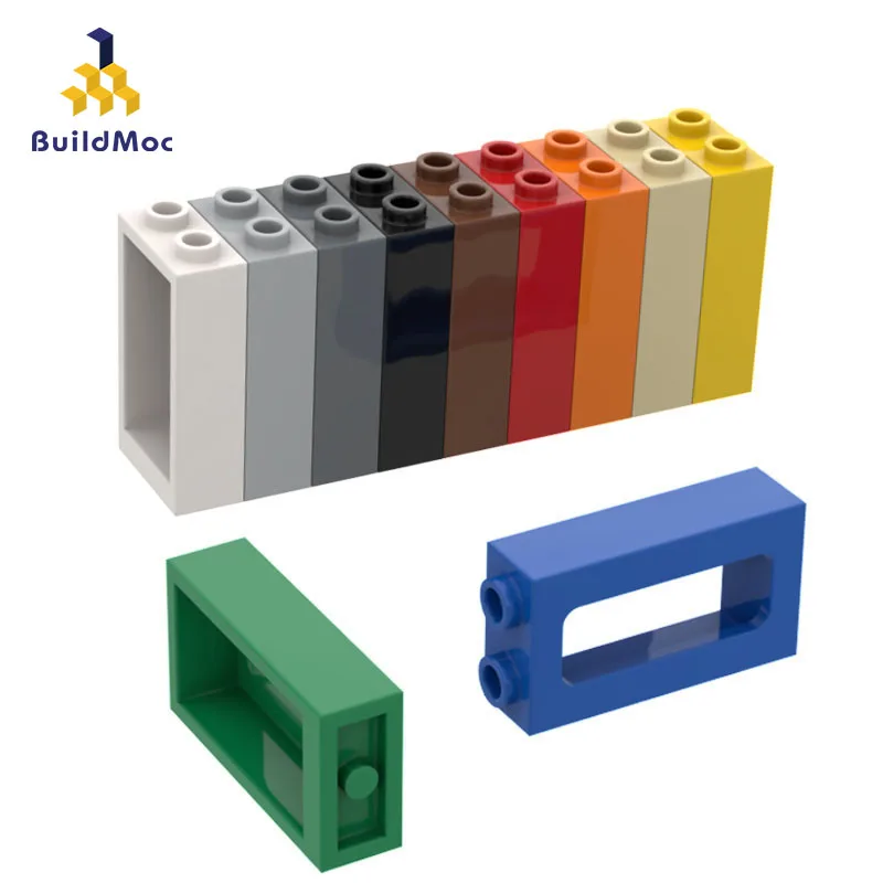 Construcdmoc Compatible pour lego 4035 1x2x3 fenêtre blocs de construction pièces logo bricolage éducatifs créatifs cadeaux jouets