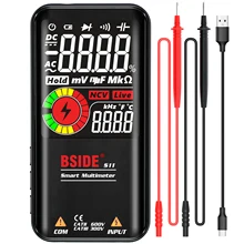 BSIDE Digital Multimeter 9999 Counts 3.5