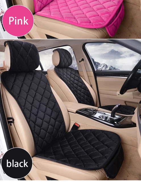 Protoiya Car Heating Cushion, Car Seat Heater Pad, Electric Comfort Winter Car  Seat Cover Auto Fast Winter Seat Heated Cushion for Car ,Pink 
