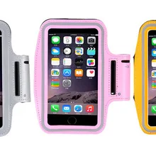 Настраиваемый ПВХ водонепроницаемый смотровое окно сенсорный экран мобильный телефон нарукавник езда бег мобильный телефон сумка Спорт на открытом воздухе Equ