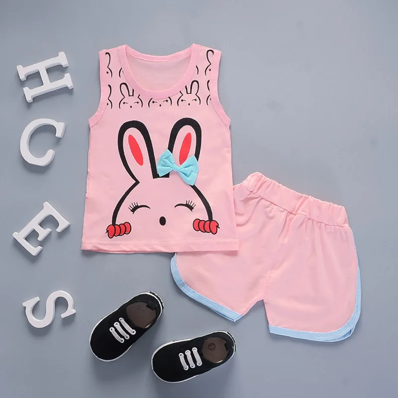 Freshhoodies Abito Estivo Bambina 3-8 Anni Senza Maniche Con Tasche - Cotone Misto, Stampa Arcobaleno E Unicorno