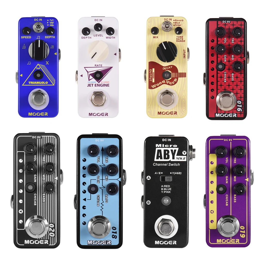 MOOER машинной вязки с MKII канал переключатель для гитары педаль эффектов