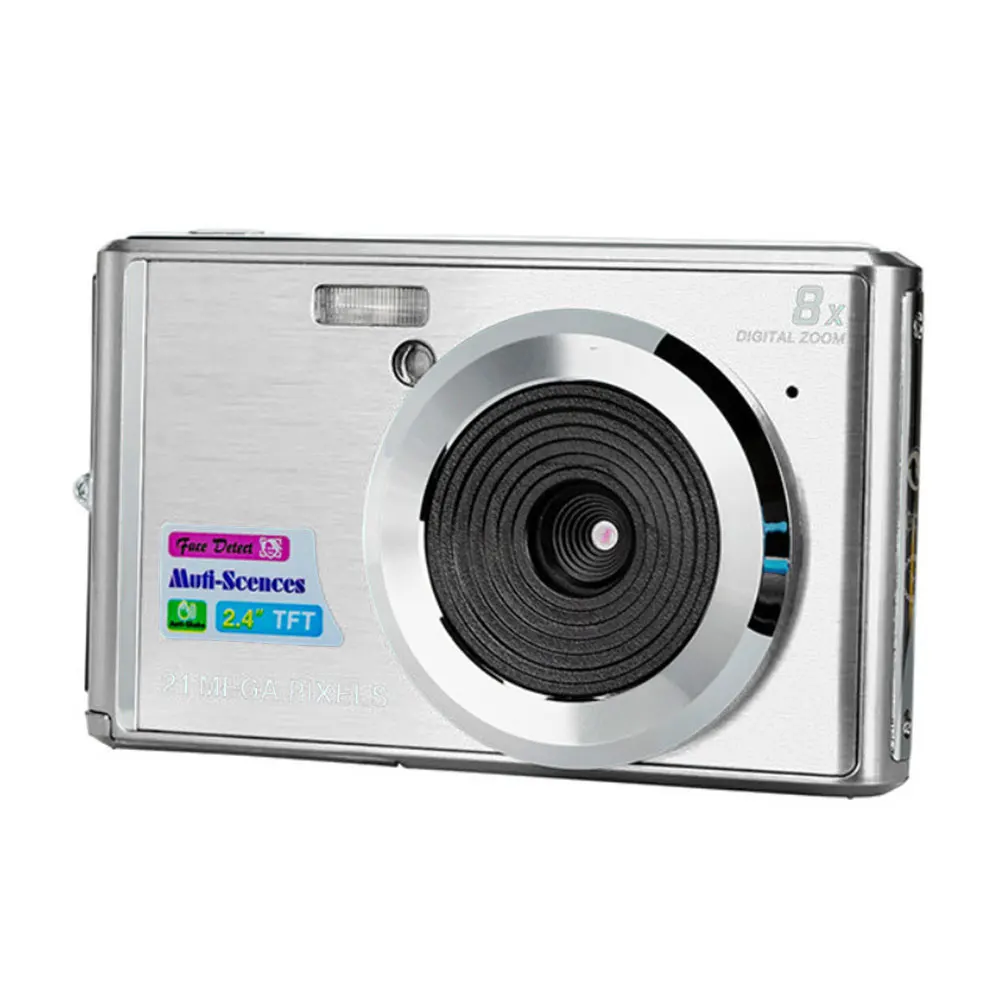 

C4 Gift COMS Sensor Zoom Travel Portable Clear Digital Camera LCD Display Birthday Face Detection Anti Shake HD Ultra Thin Mini