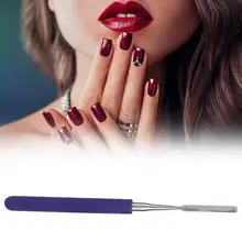 Нержавеющая сталь лак для ногтей палочка для перемешивания гель-пудра для перемешивания, смешивания стержень Nail лопатка для маникюра инструмент
