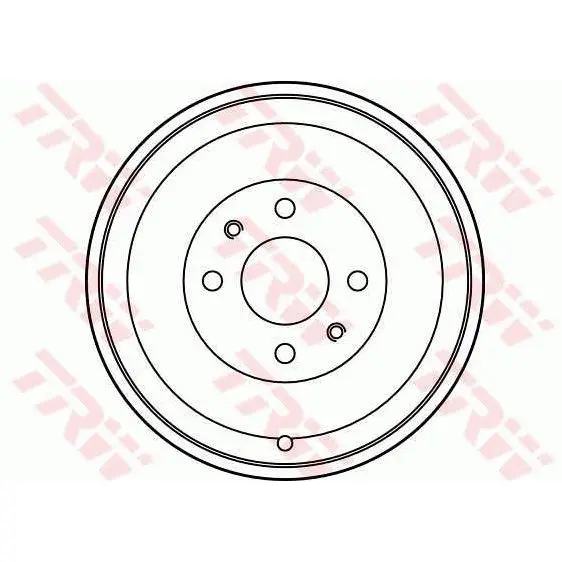 Барабан тормозной без ABS\ Alfa Romeo 145/146 1.3-1.9TD 94 TRW D