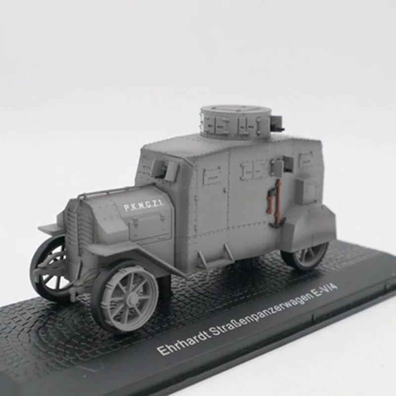 1:43WWI немецкий армейский бронированный автомобиль цельнометаллический модель