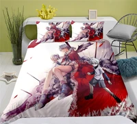 3D HUNTER X HUNTER Pattern Duvet Cover Set with Pillowcase Bedding Set Single Double Twin Full Queen King Size for Bedroom Decor 2