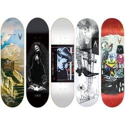 Maple Fashion Skateboard Deck Street Professional Action Skateboard Teenager For Adults Planche De Skate Entertainment