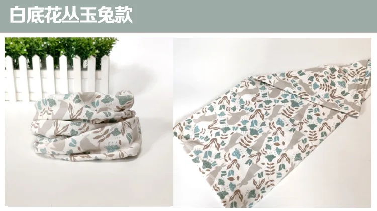 Solid Candy Color Baby Scarf Cotton Ring Scarf Children Neck Collar Boy Kids Neckerchief Autumn Winter Girls Scarf