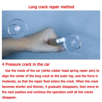 

Cups Repair Tool Safety Windshield Recovery Inject 24PCS Glass Chip DIY