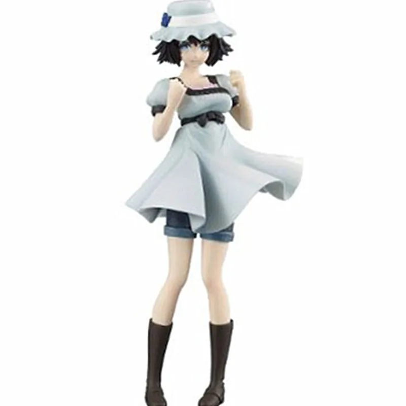 Аниме Steins GateShiina Mayuri ПВХ Brinquedos Коллекция Фигурки игрушки для Рождественский подарок Wtih Розничная коробка A238