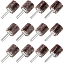 12 Pack Shank Mounted Flap Wheels 80 Grit Aluminum Oxide Mounted Abrasive Grinding Tool Abrasive Tools 12 Pack Shank Mounted Flap Wheels 80 Grit Aluminum Oxide Mounted Abrasive Grinding Tool Abrasive Tools