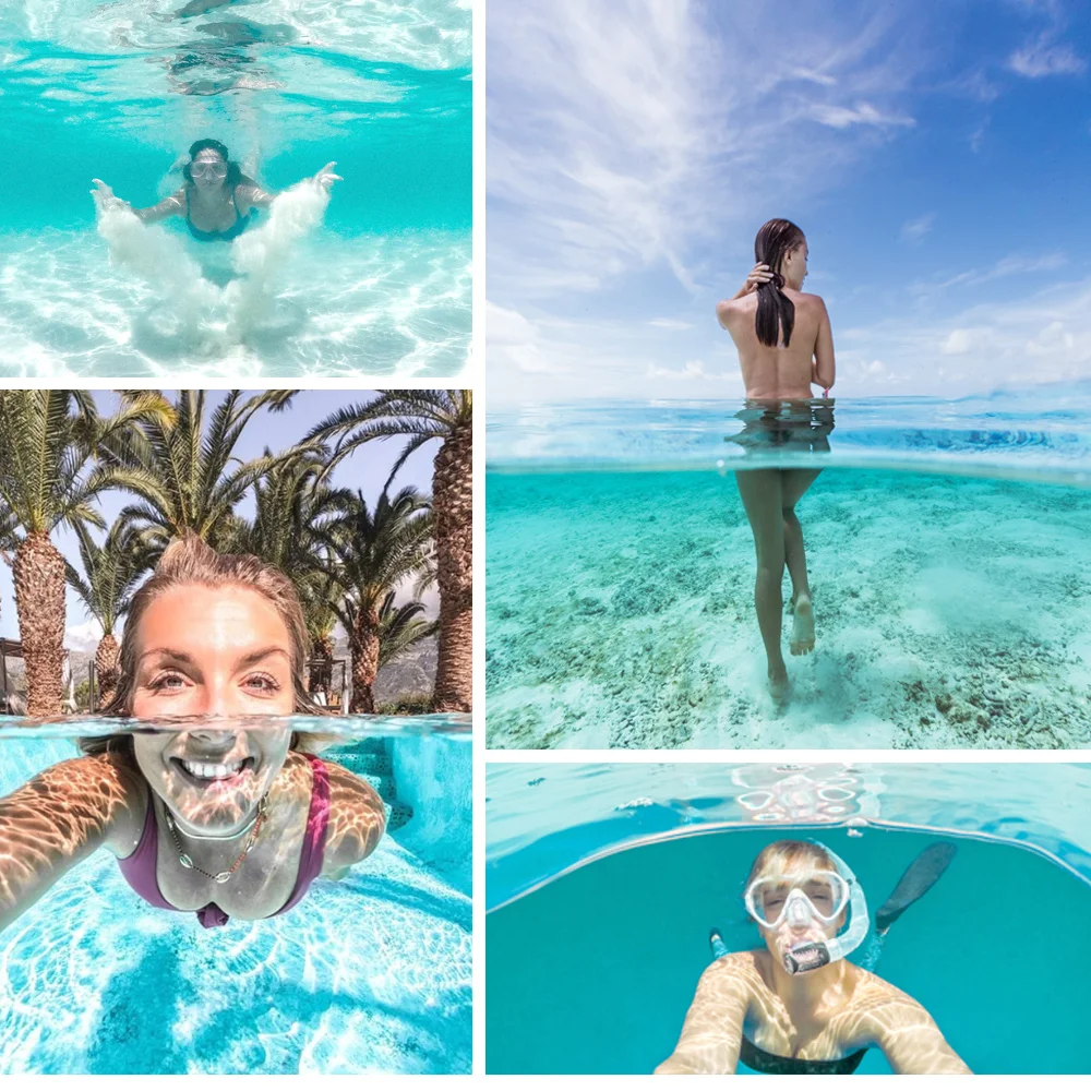 Купольный чехол для камеры Gopro Hero 8 6 дюймов водонепроницаемая крышка дайвинга