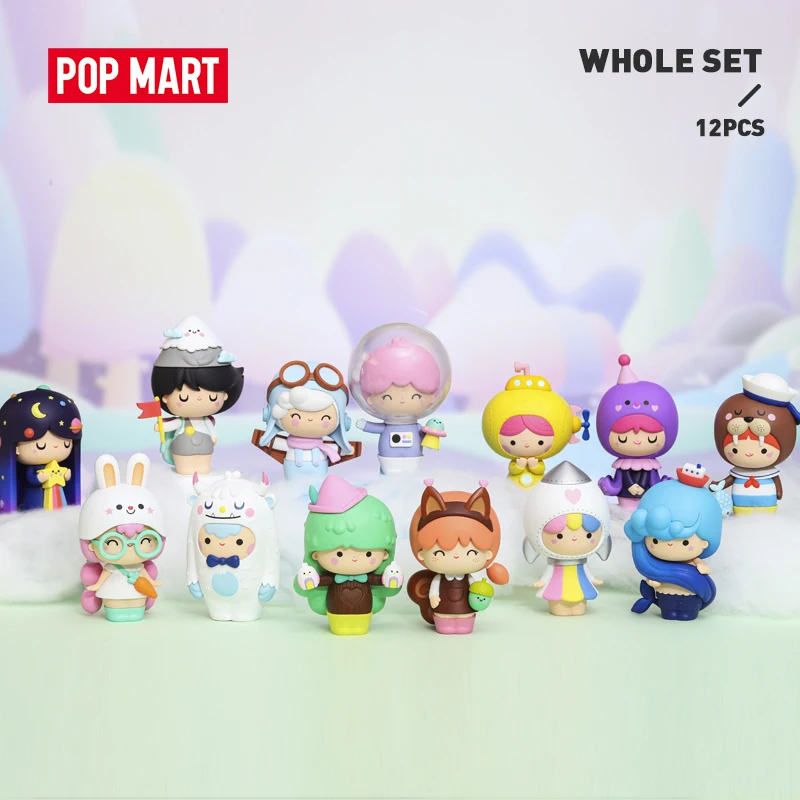 POP MART Momiji explorer pour toute la boîte à collectionner mignon Action Kawaii cadeau enfant jouets en plastique Figure livraison gratuite