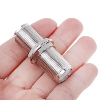 

UHF SO239 Female To Female Jack Nut Bulkhead Panel Mount Adapter Connector Straight F/F