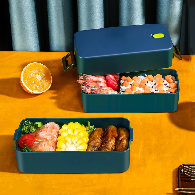  Bento Lunch Box, 2 Sets Bento Box Adult Lunch Box