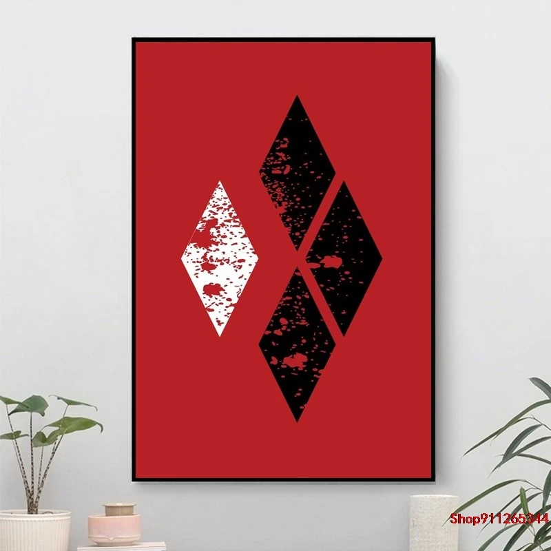 Quinn Diamonds Wall Paintings Print On Canvas Art Prints Modern Pictures For Living Room | Дом и сад