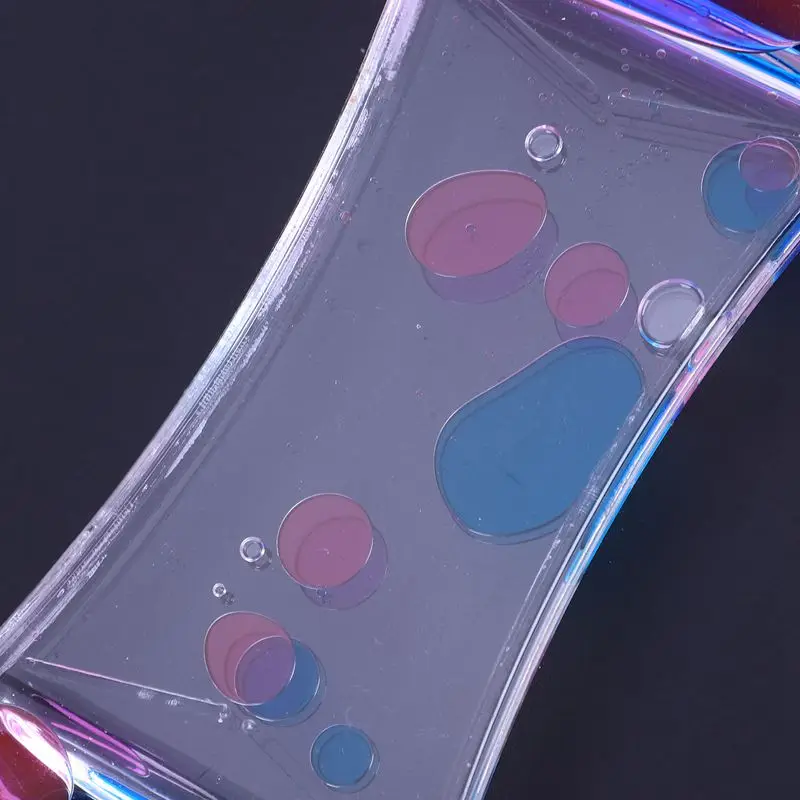 Жидкий таймер Bubble Motion Drop таймер для сенсорного воспроизведения визуальный Bubble Gravity подарок синий+ розовый красный