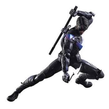 

DC Superhero Batman The Dark Knight KO PLAY ARTS PA KAI Nightwing Action Figure Movie Model Collection Toys Desktop Decoration
