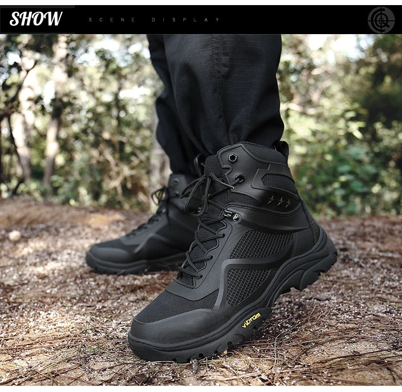 Тактические ботинки мужские походные ботинки мужские Противоскользящие тактические ботинки уличные горные альпинистские спортивные ботинки для походов