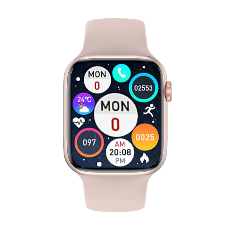 2022 IWO 14 Pro Watch 7 Smartwatch Sleep Monitor Heart Rate Bluetooth Clock Series 7 Woman Men Smart Watch  PK IWO 13 PRO X8 MAX 