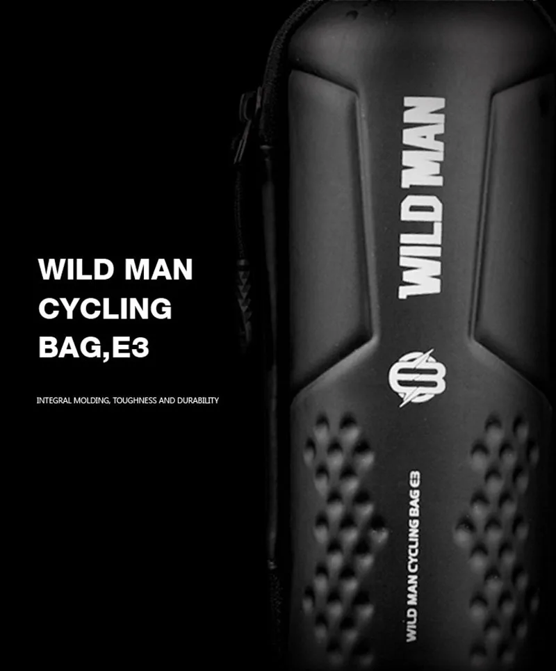 Discount WILD MAN Road Bicycle Bag MTB Bag Rainproof Bike Bottle Repair Tools Kit Built-in Mesh Bag Cycling Accessories 14