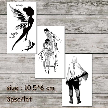 

Temporary Tattoos Water Transfer Tattoo Sticker angel wings cartoon leon ninja fake Tatto Body Art Tatoo Girl Arm hand Tatto