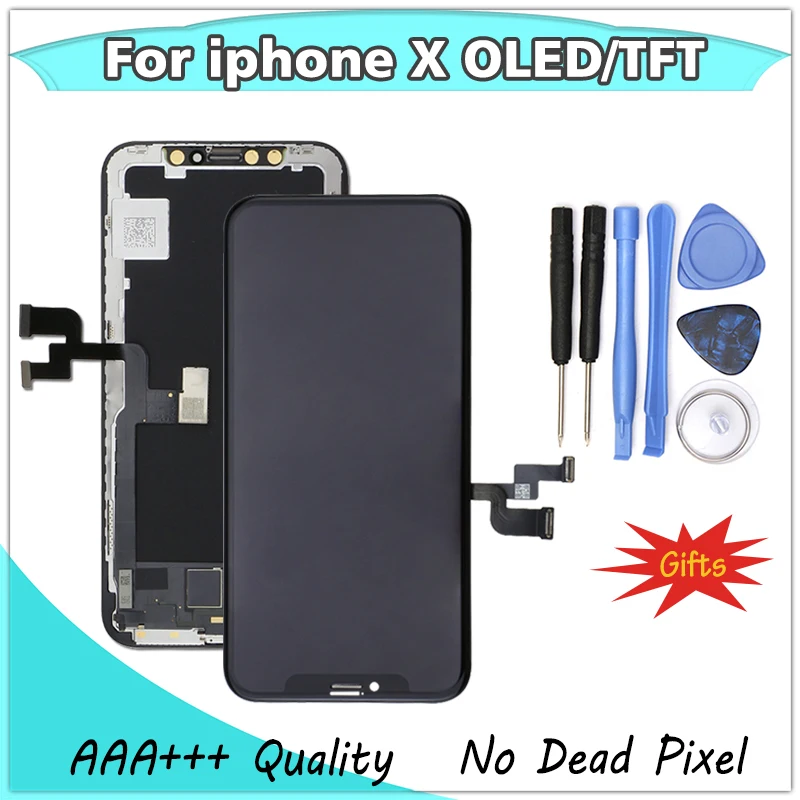 1PCS Quality AAA Display LCD + touch screen Digitizer for iphone X OEM Free shipping | Мобильные телефоны и аксессуары