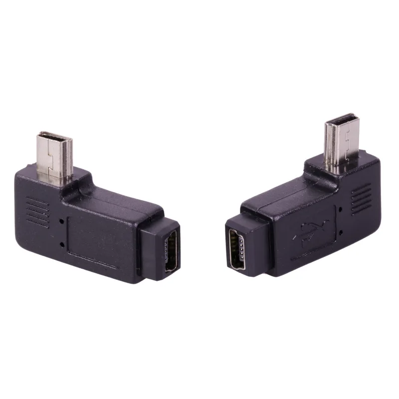 Мини usb папа к мини гнездовой разъем 90 градусов микро расширение адаптер 1