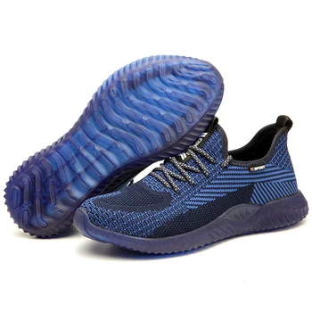 

Summer Indestructible Men Women Steelhead steel toe Safety Boots Anti-puncture Sneakers Breathable Work Shoes zapatos seguridad