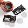 500pcs/pack Stainless Steel Thickened Multifunctional Tobacco Pipe Smoking Metal Filters Net Smoke Pipe accessories 4