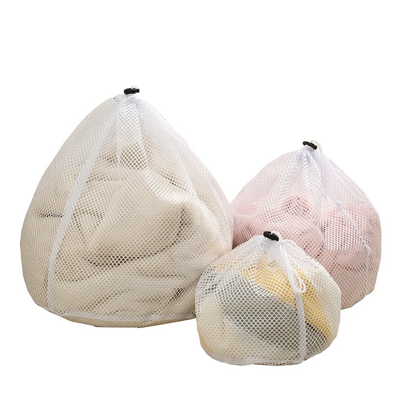 

Washing Machine Clothes Underwear Locking Drawstring Laundry Mesh Net Pouch Bag Clothing Storage Bag Multi-Functional