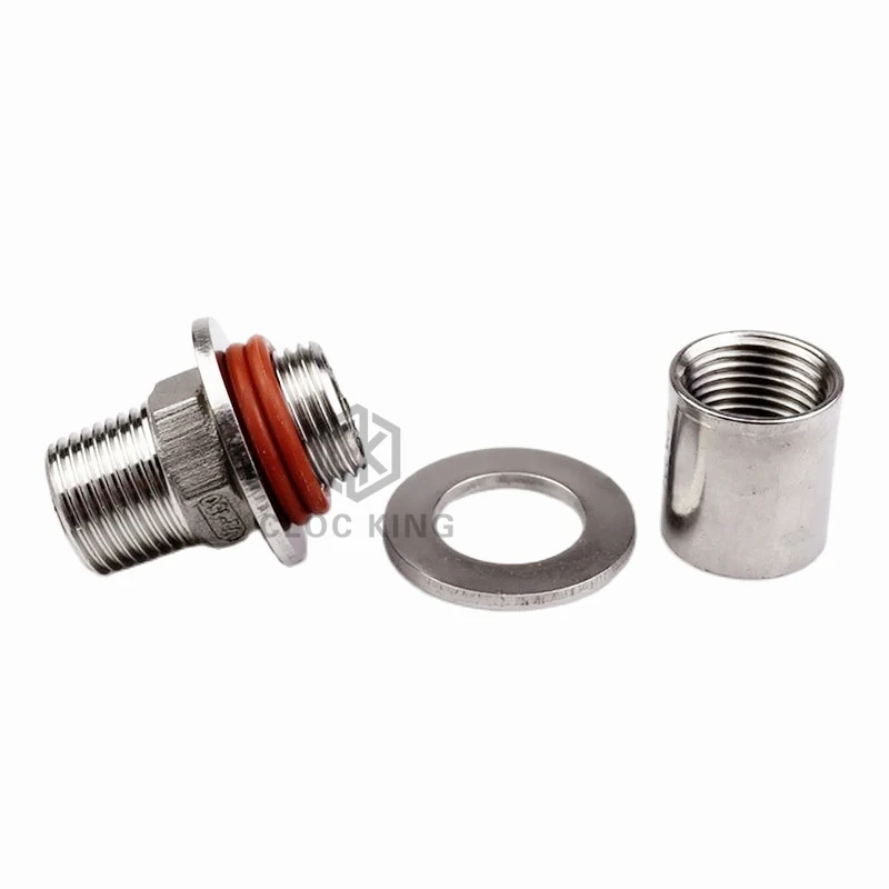 1/2" BSP Stainless Steel homebrew Weldless Bulkhead for beer kettle valve For Beer Keg / Kettle Valve DN15 pipe fitting hose pipe fitting
