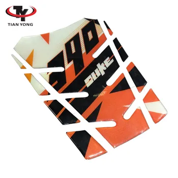 

For KTM Duke 390 Motorcycle Sticker Gas 3D Resin Tank Pad Protector Stickers Reflective