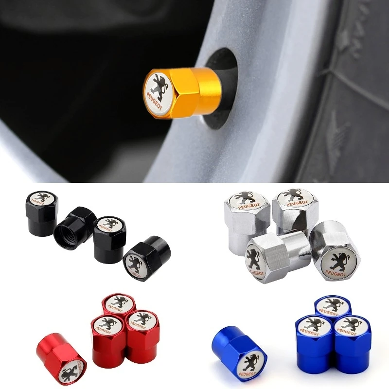 Колпачок для автомобильных шин s Логотип Peugeot 308 408 508 103 106 107 205 206 208 2008 301 307 3008 406 407 4008