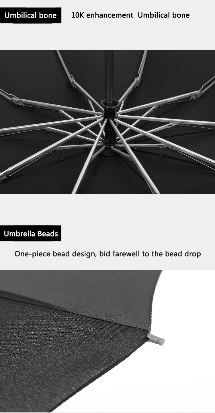 AngellWitch Fashion Handmade Custom Gifts Reflective Reverse Automatic Umbrella Reflective Reverse Automatic Umbrella