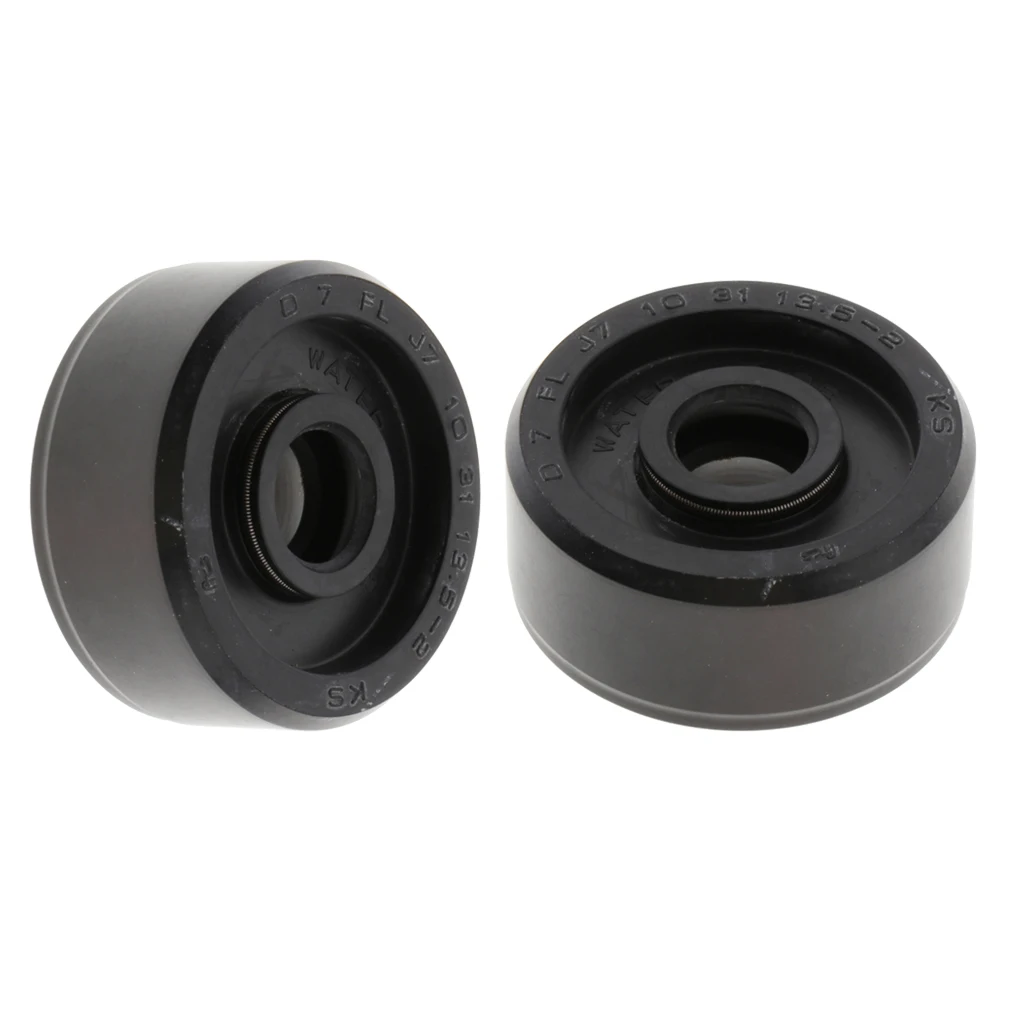 2pcs Motorcycle Water Pump Seal Replacement for YAMAHA DT125 DT125LC 1982-1988 Motorcycle