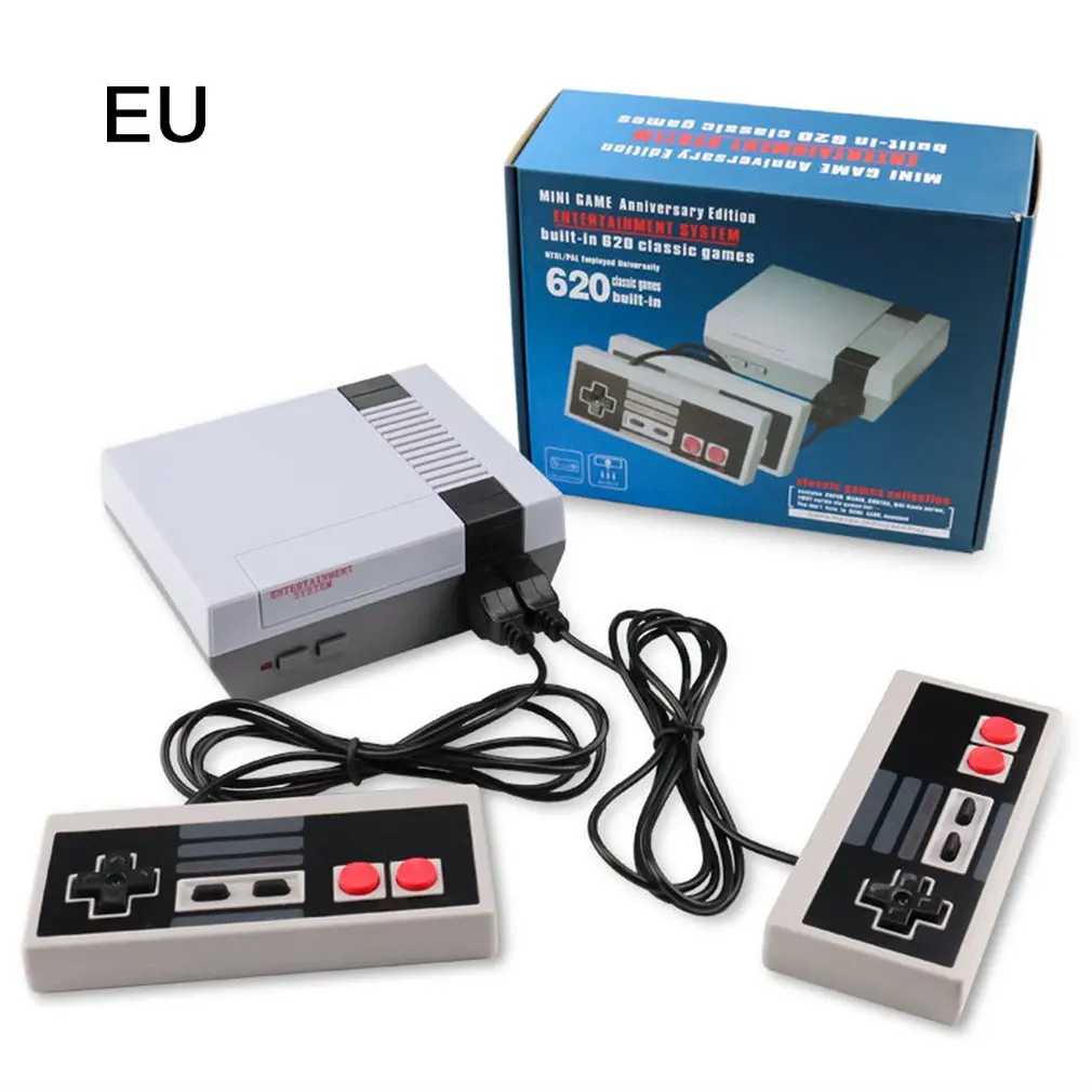 

Retro Family NES Video Mini Console With 620 Games Classic Game Console Home Tv Game Machine Card Hd 821 620 with 1