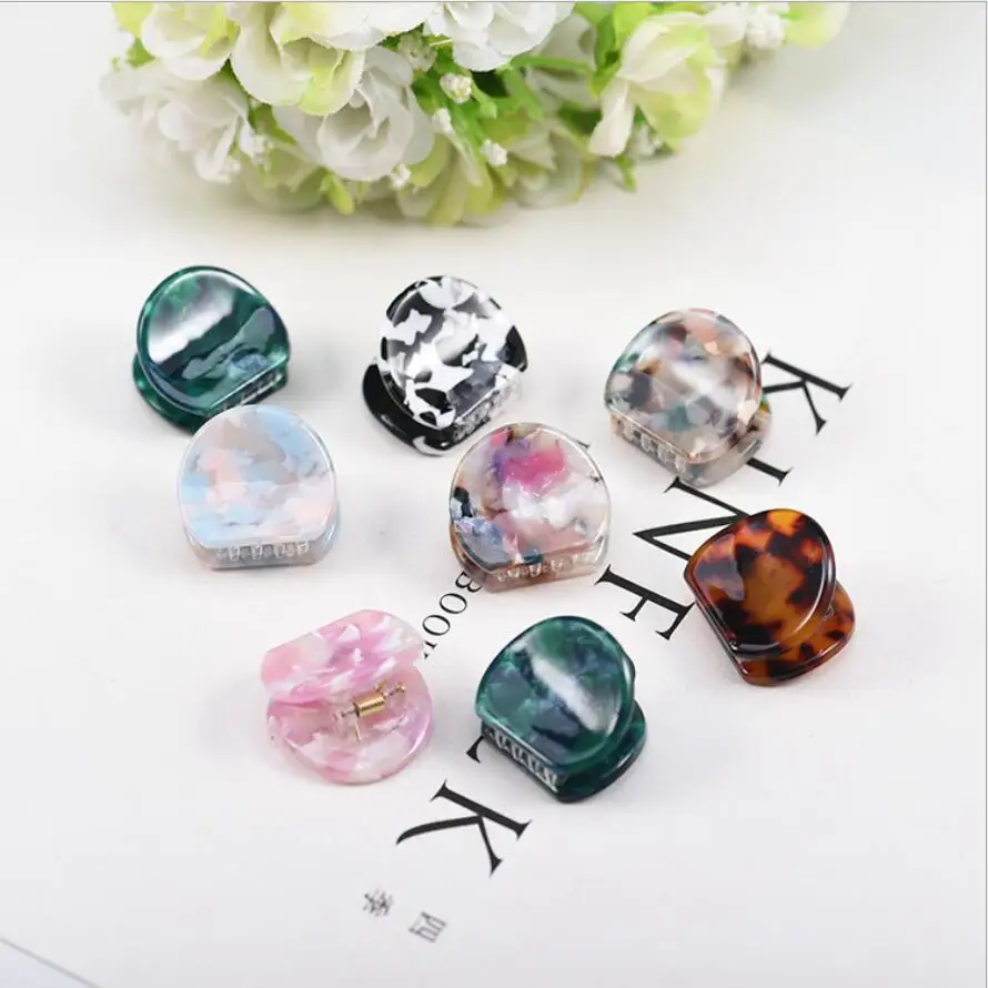 

Women Girls Cute Semicircle Acetate Hair Claw Hairpin Headwear Hair Ornament Headband Hair Clip Barrettes Hair Accessories T0537