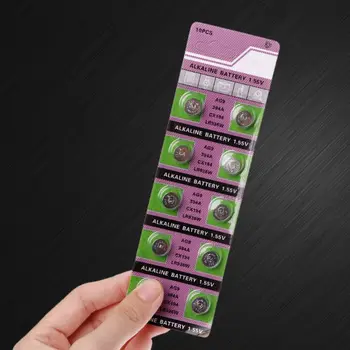 

Alkaline Battery AG9 1.55V Button Coin Cell Watch Batteries LR936 394 SR936SW 194 V394 Control Remote 10PCS