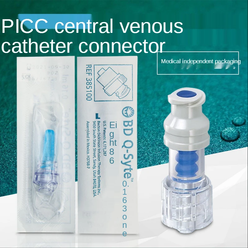 PICC Infusion Connector BD Q syte Central Venous Catheter Connector
