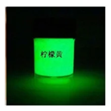 Luminous Acrylic body paint with brushes Pigment Phosphor paint Powder Luminescent paint Glow at Night Coating 10g
