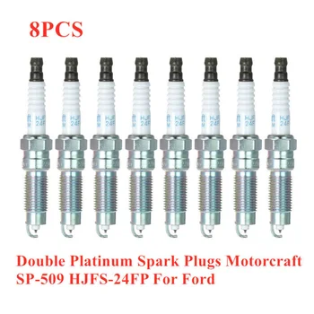 

8PCS Brand New And High Quality Automotive SP-509 HJFS-24FP Spark Plugs For Ford Mercury Climbers