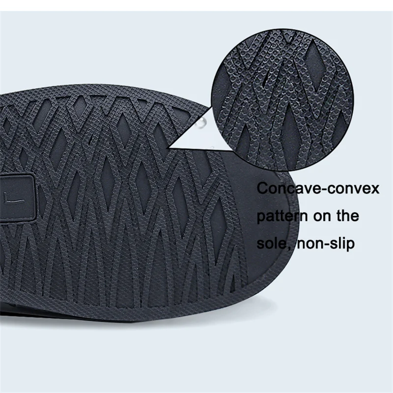 Motorcycle Shoe Cover Black Waterproof Wear-resistant High-tube Motorcycle Rain Boot Covers Outdoor Travel Rain Shoe Covers Motocross Riding Sport