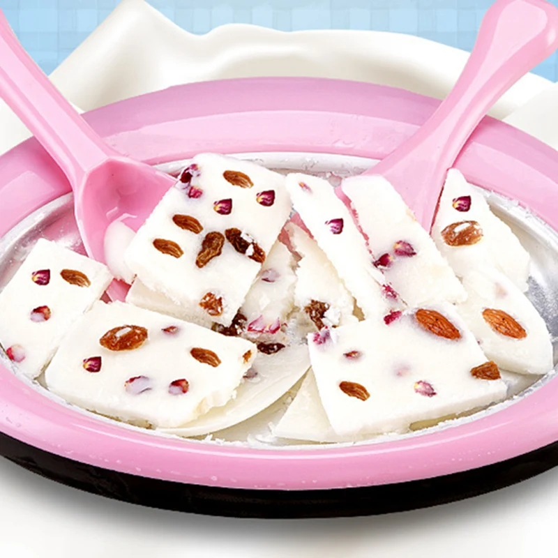Жареные кубики льда Diy мороженого для детей бытовой жареный йогурт машина Мини
