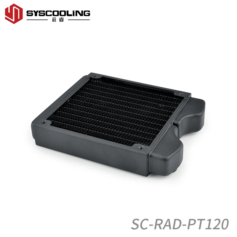 Syscooling PT120  water cooling radiator 120mm copper  radiator G1/4 thread for water cooling system